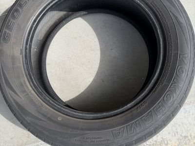 FREE Yokohama Geolandar G91 P225/60R17 98H all weather Tire Set