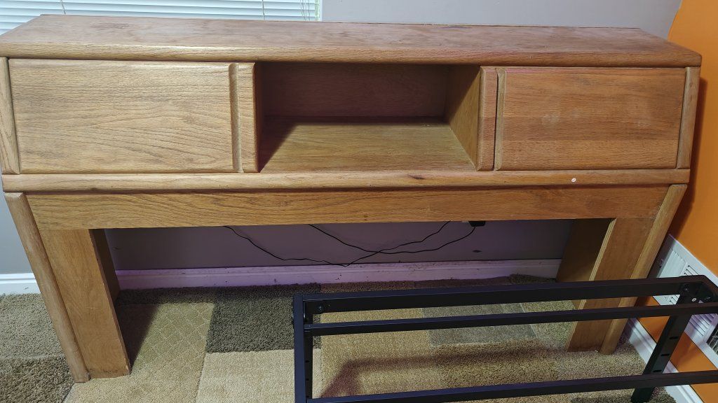 queen storage headboard