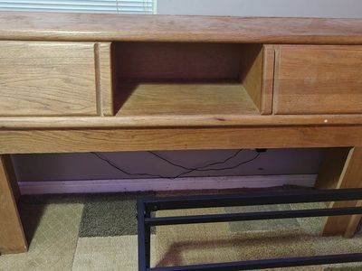 queen storage headboard
