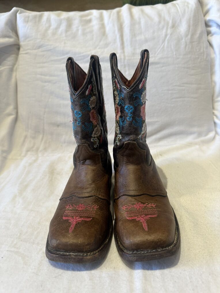 Texas Legacy Youth 1.5 Brown Leather Boots