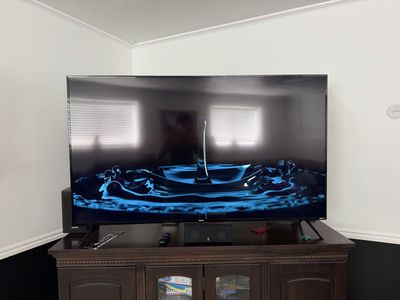 Onn. 4K Roku Smart TV, Large Screen (likely 65"+)