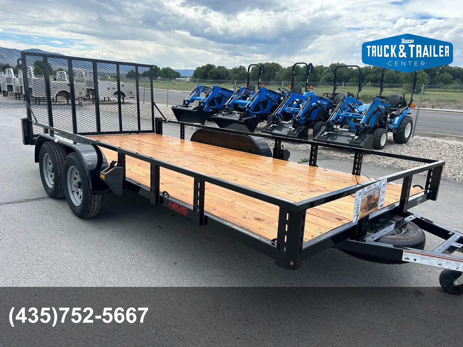 2027 Echo 7X16 Utility Trailer