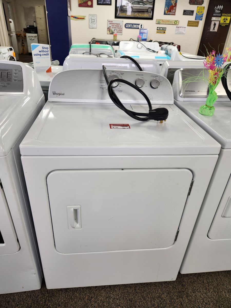 LOW PRICE GUARANTEED! WHIRLPOOL TOPLOAD ELECTRIC DRYER