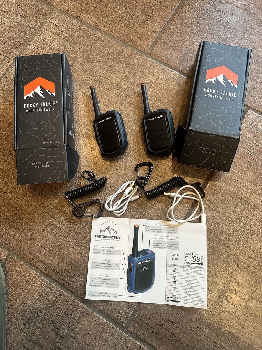 Rocky Talkie Mountain Radios (2)