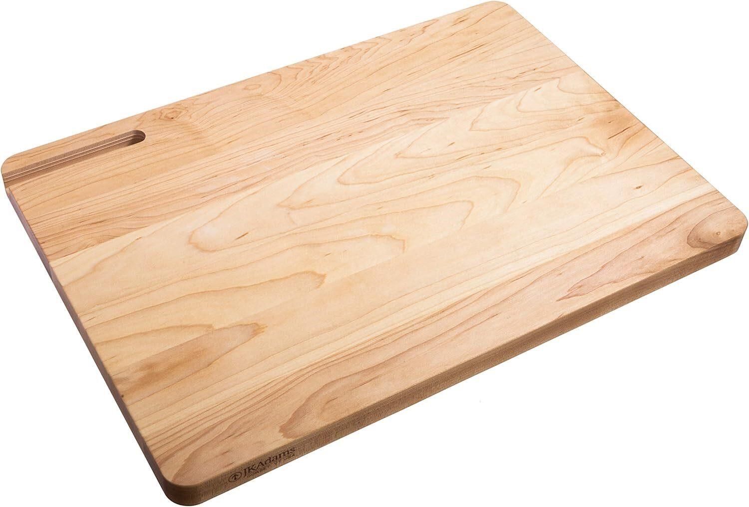 J.K. Adams Maple Wood Cutting Board - 20x14in