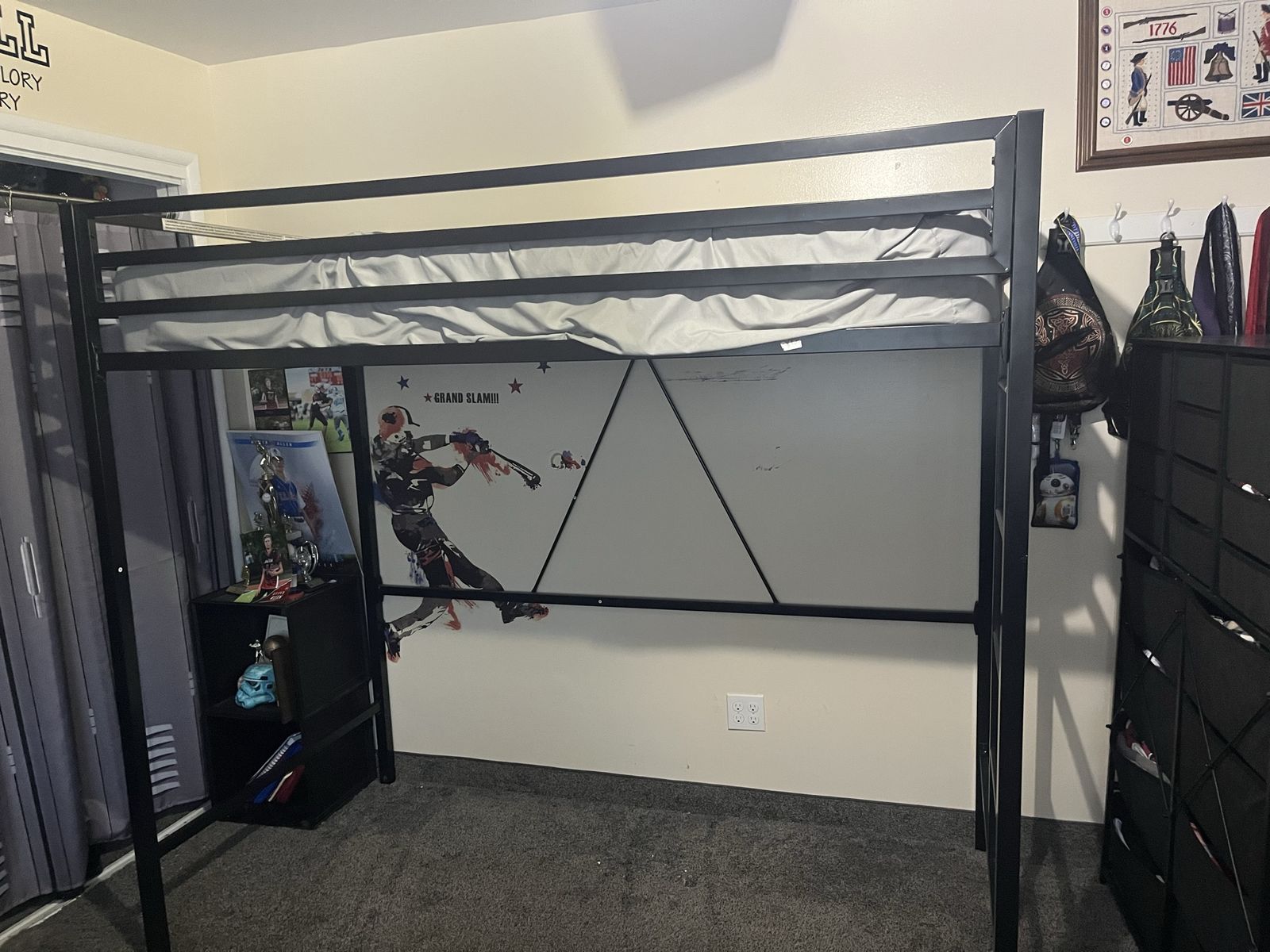 Twin loft bed