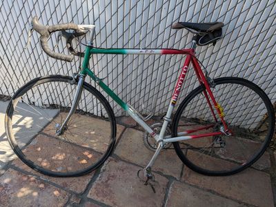 Benotto EX4130 Triathlon Vintage Bicycle, Italian Flag Colors