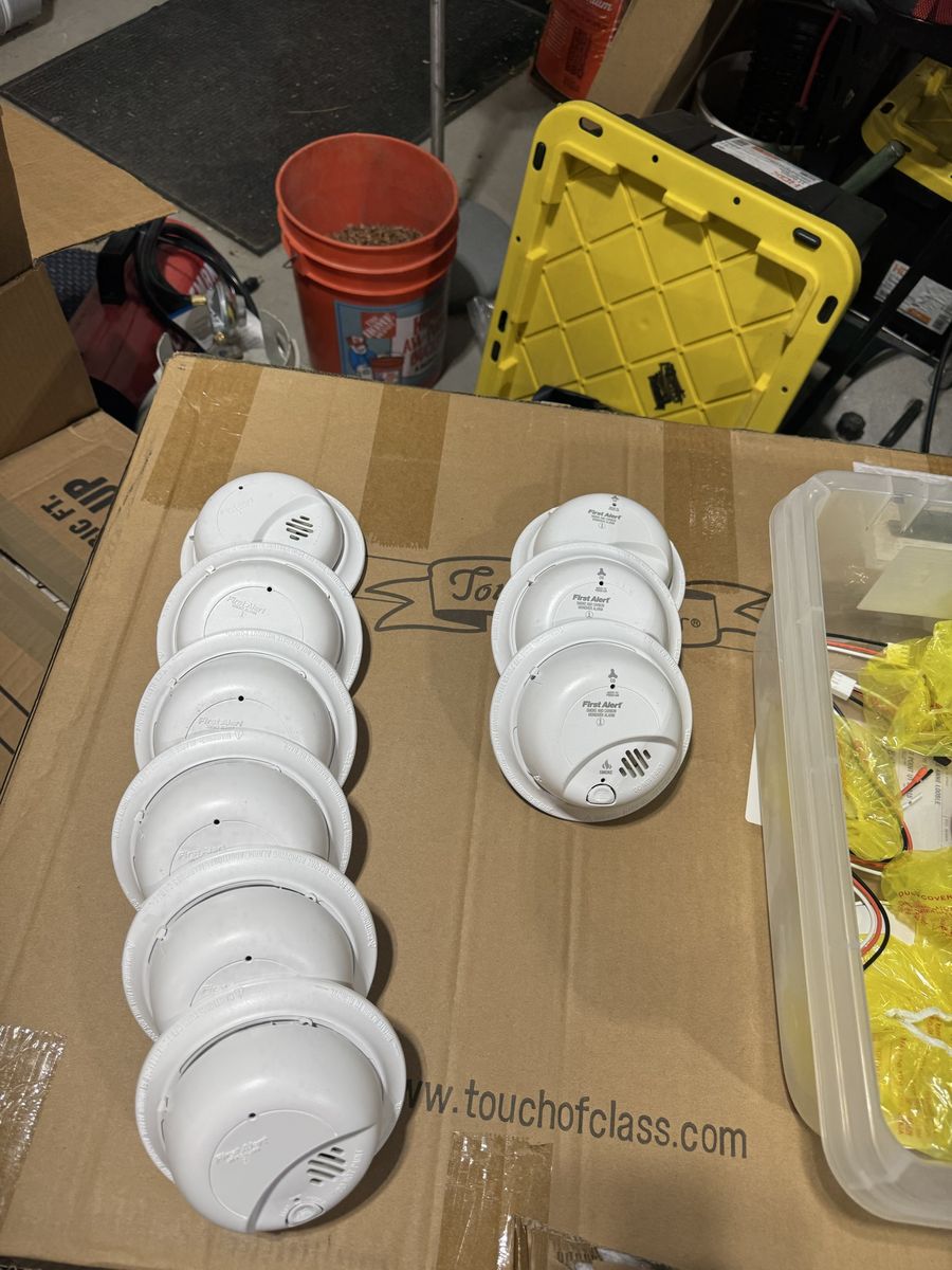 First Alert smoke and CO detectors
