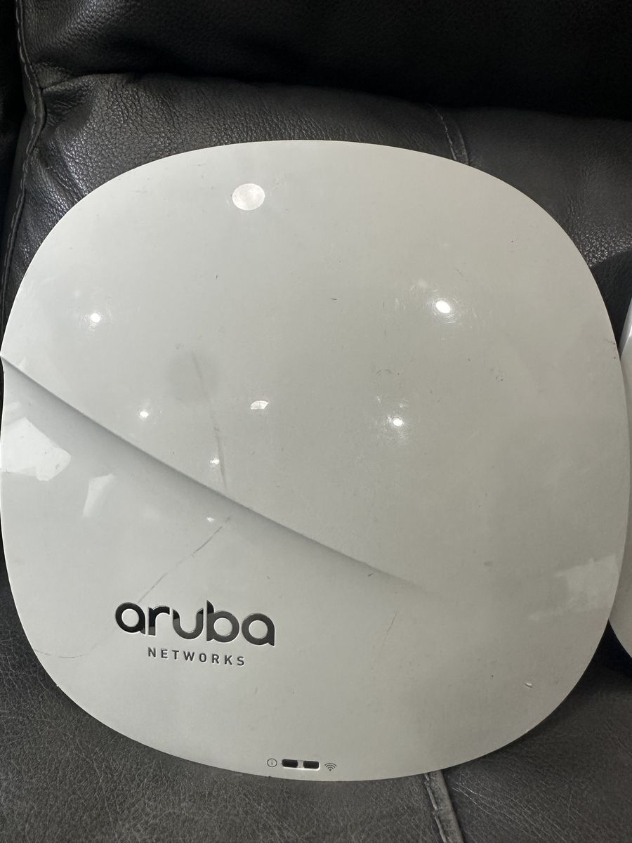 Two Aruba Networks APIN0205 IAP-205 Wireless Access Point with Mounting Bracket