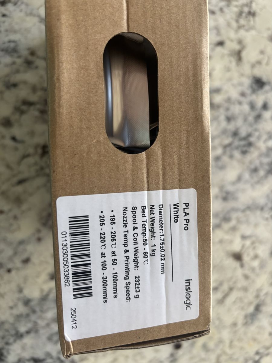 Inslogic PLA Pro - White