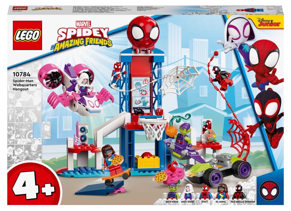 LEGO Marvel Spider-Man Webquarters Hangout 10784