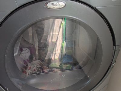 Whirlpool Duet Sport Front Load Electric Dryer - Gray, Wrinkle Shield