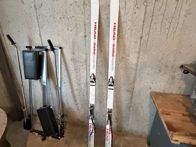 Vintage HEAD XP Magnum 190cm Skis w/ Tyrolia Bindings – Circa 1988 In Provo $50 cash/venmo