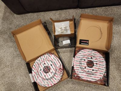 Mazda PowerStop Front Brake Kit