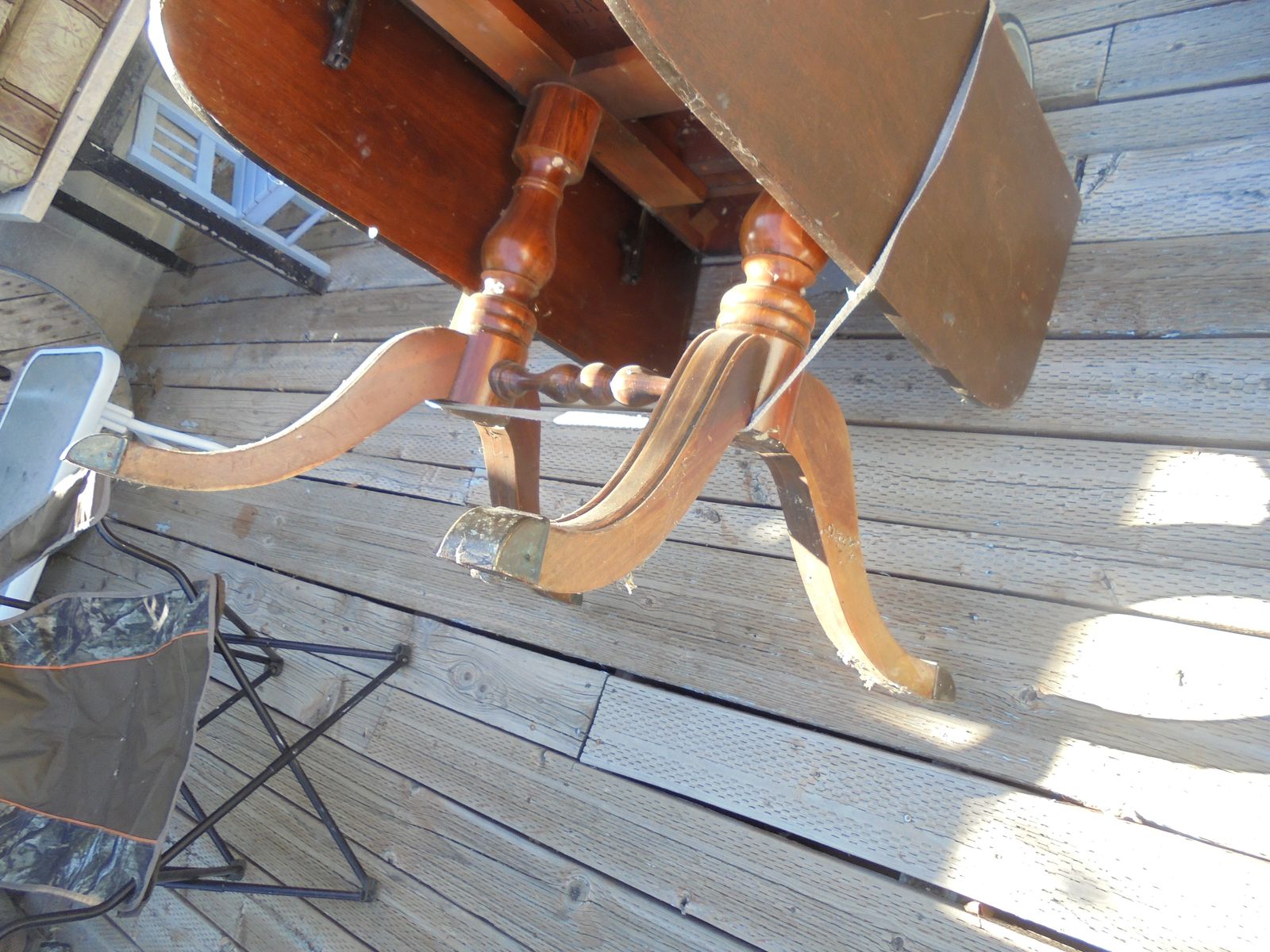 Vintage Travis Court Drop Leaf Table  1949