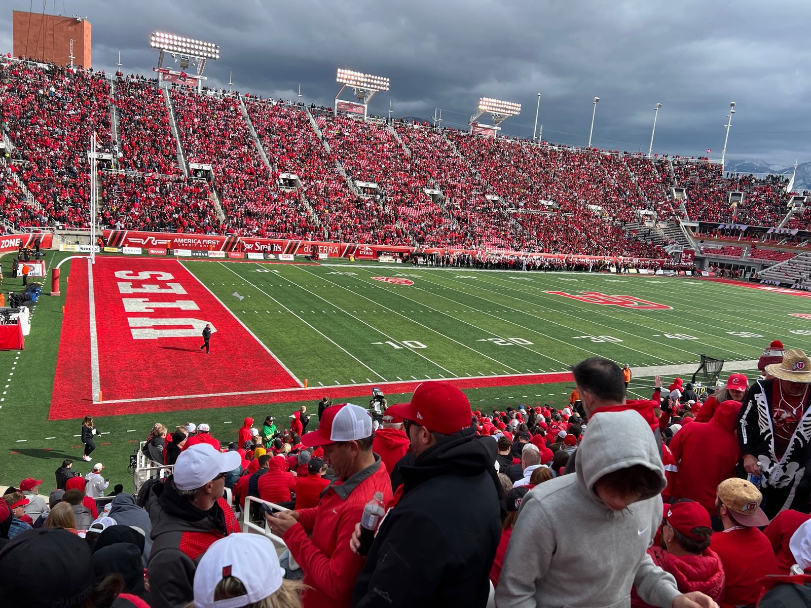 Utah Utes vs Idaho Vandals Row 21 (2)