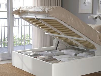 Complete Queen Bed Set – IKEA MALM Frame + IKEA Mattress, Move-In Ready