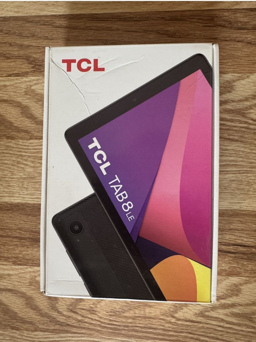 TCL TAB 8 LE 8" Android Tablet, Metro by T-Mobile, WiFi & Cellular, Black, In Box