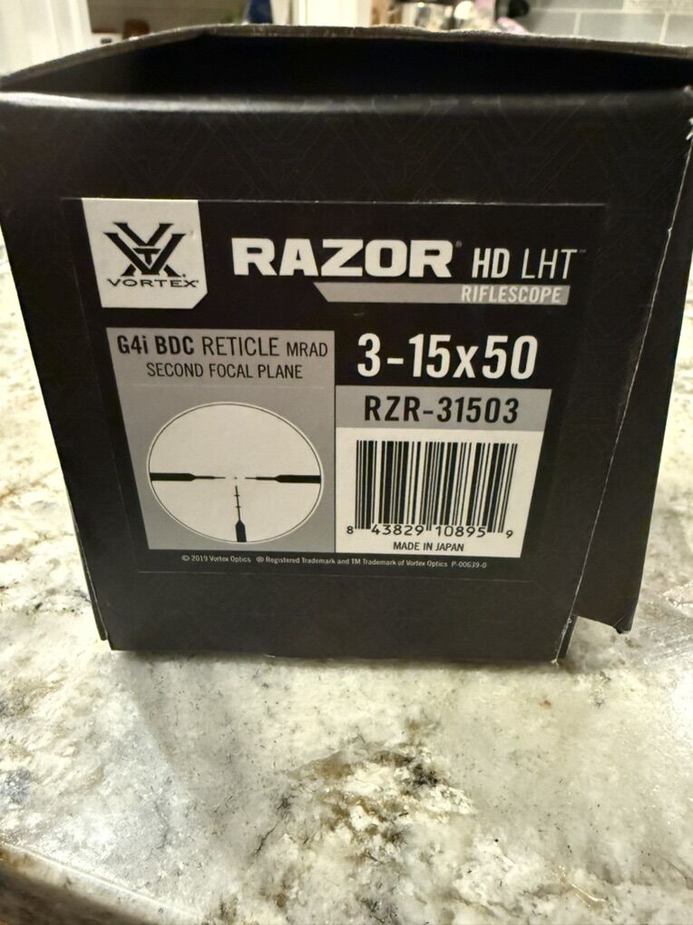 Vortex Razor HD LHT Scope