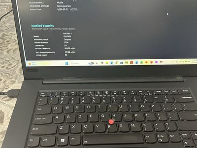 Lenovo Thinkpad X1 i7 Core 32 GB RAM 1 TB SSD NVIDIA Max Q Laptop