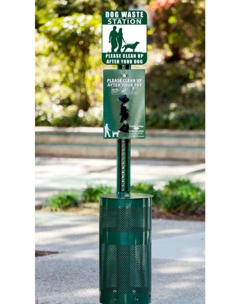 New Dog Waste Station To Clean Up After Your Pets