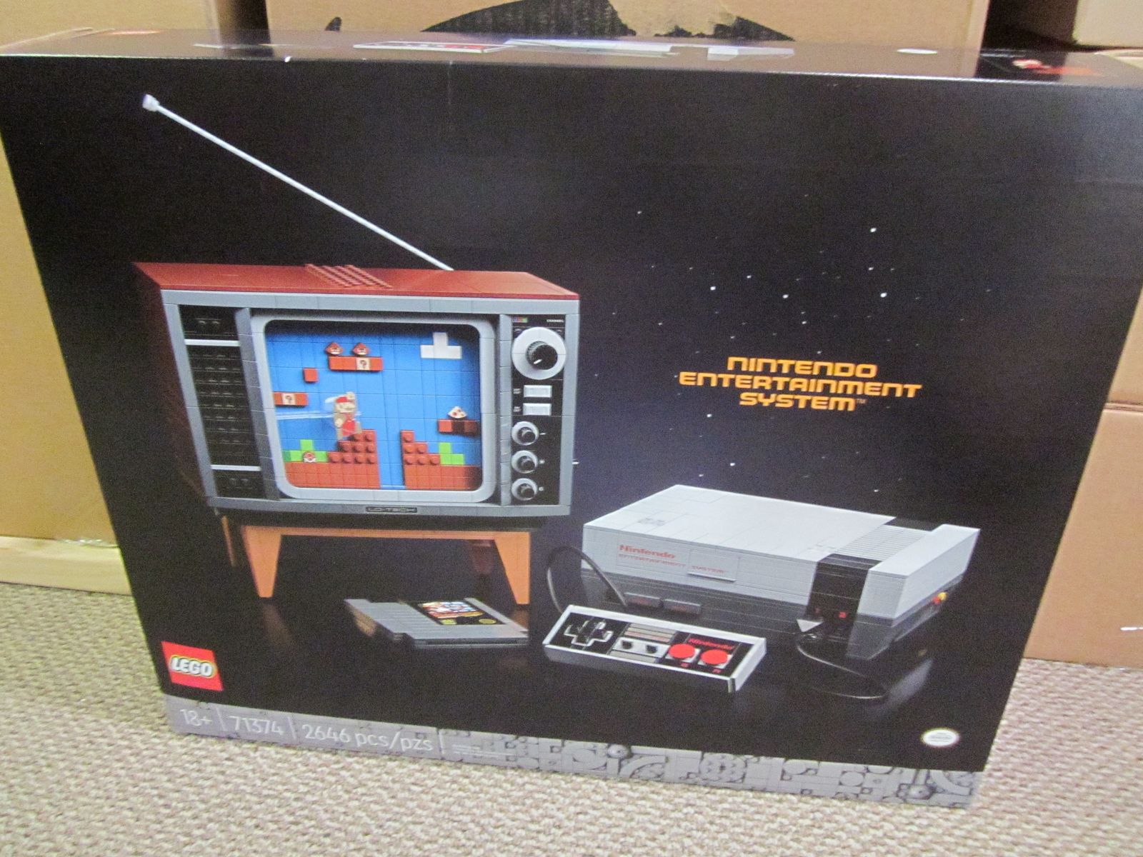 Lego 71374 NES Nintendo Entertainment System New Sealed
