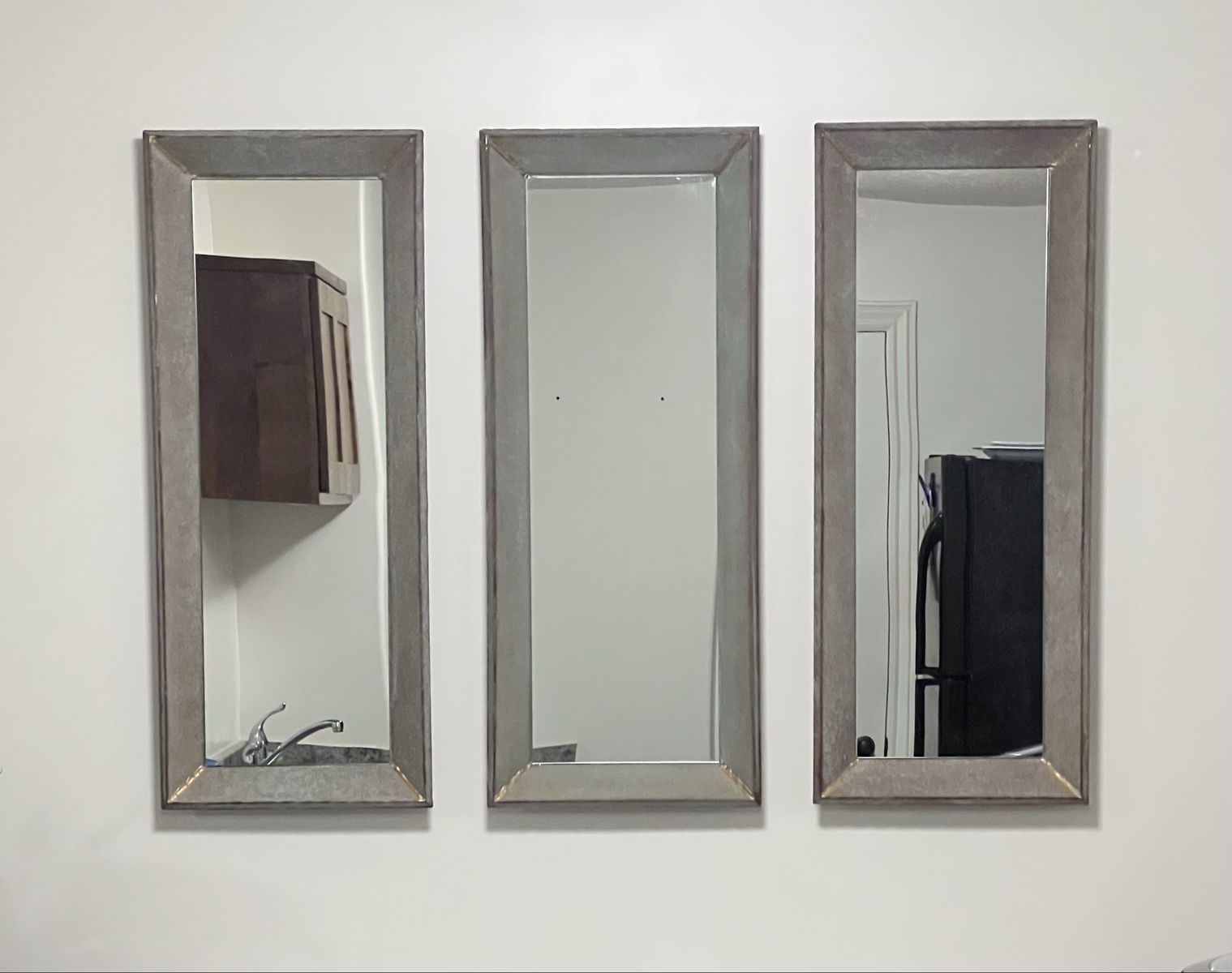 Set of 3 Decorative Wall Mirrors