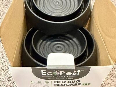 Bed Bug Interceptor Traps - EcoPest 8 Pack, New Open Box