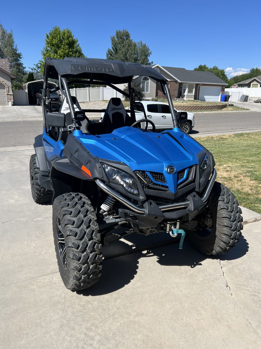 2021 CF Moto Zforce 800 EX plus trailer