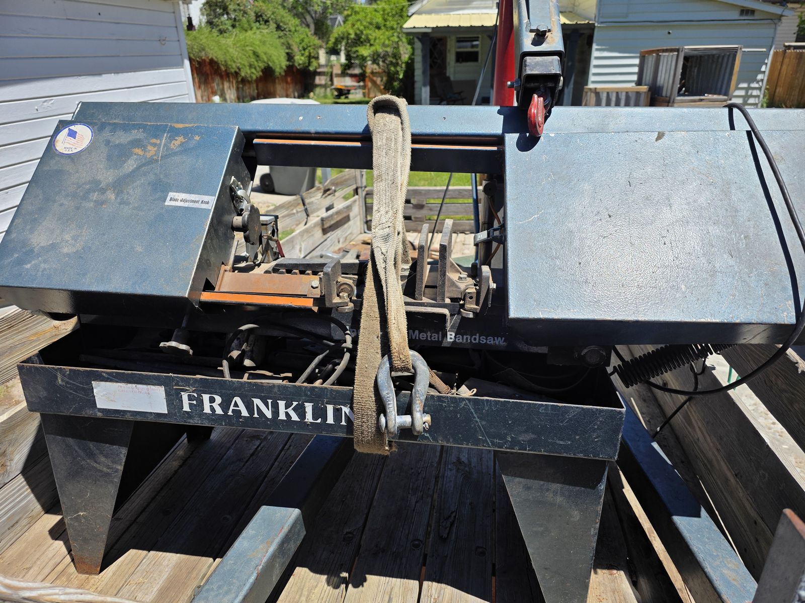 Franklin Horizontal Bandsaw