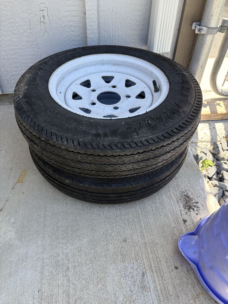 Set 5.30-12 trailer tires