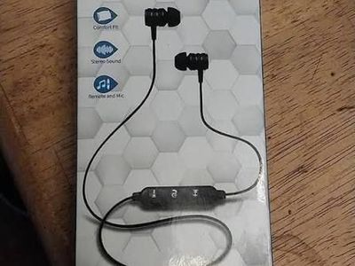 INFINITEK Bluetooth Wireless Earbuds - Comfort Fit, Stereo Sound, Remote & Mic