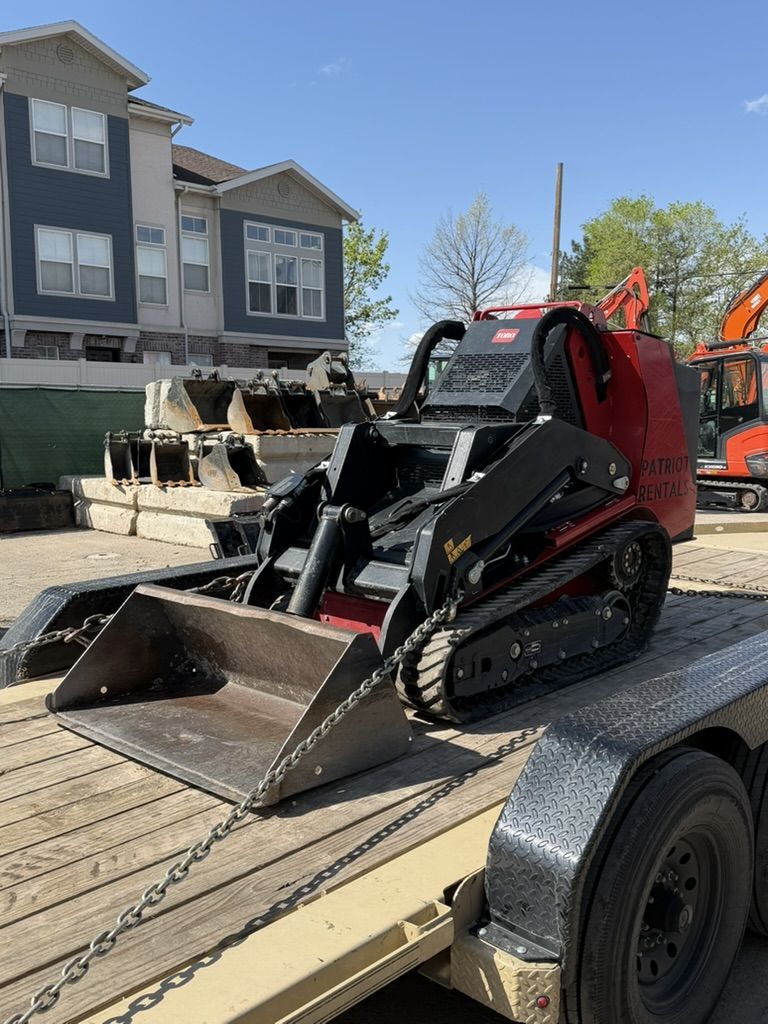 Toro Dingo TX1000 Mini Skid Steer for Rent - Mini Track Loader for Backyards