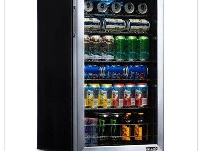 Newair glass minifridge