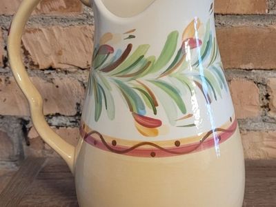 Beautiful Ceramic Carafe Pitcher