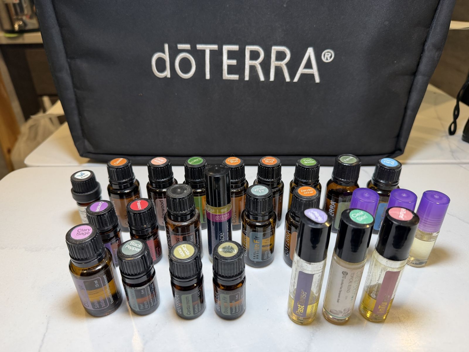 DoTERRA & (1) Butterfly Express Essential Oil Collection + Bag & Stickers