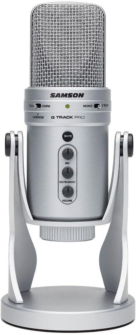 Samson G-Track Pro USB Microphone with Audio Interface