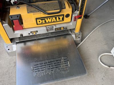 DEWALT DW734 12-1/2-Inch Benchtop Planer, 15 Amp Motor