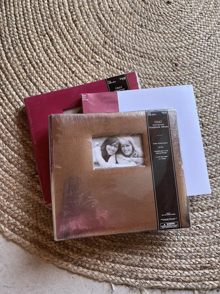 New 12 X 12 Photo Albums And Extra Pages