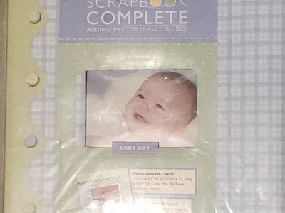 Baby Boy Scrapbooking