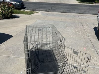 Large dog crate