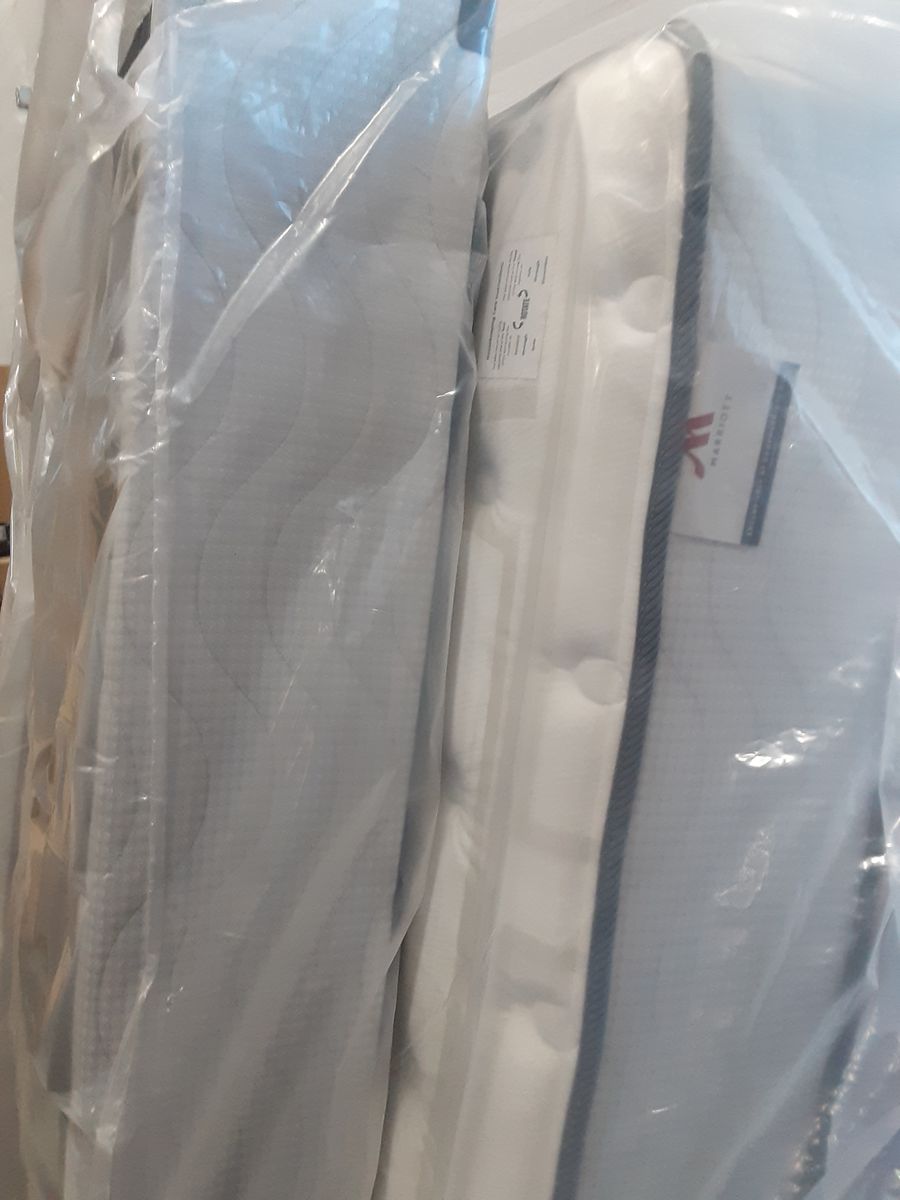 Marriott King Size Matress and Box Springs New