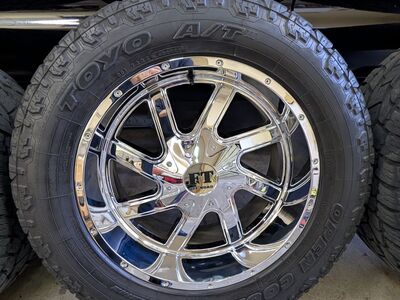 Toyota Tundra Tacoma rims-wheels and tires 5x150 5x5.91 20" LT305/55R20