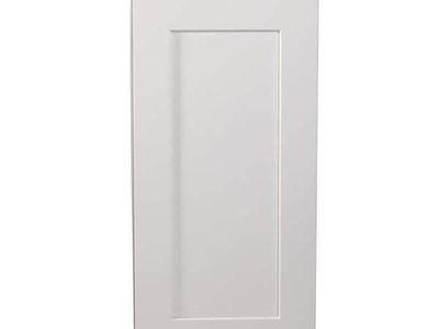 Brookings Plywood Ready to Assemble Shaker 15x24x12 in. 1-Door Wall Kitchen Cabinet in White