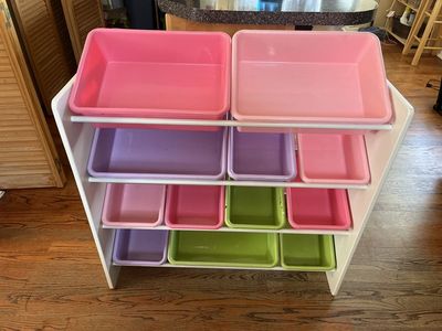 Toy or Craft Organizer Shelves