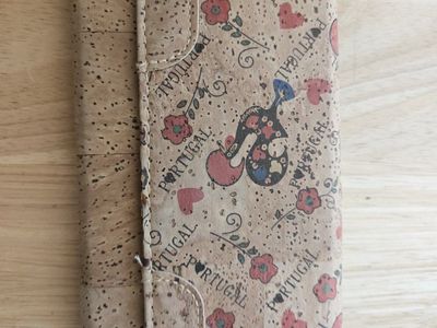 Cork Wallet Women's Bifold Purse Card Holder with Zipper Pocket