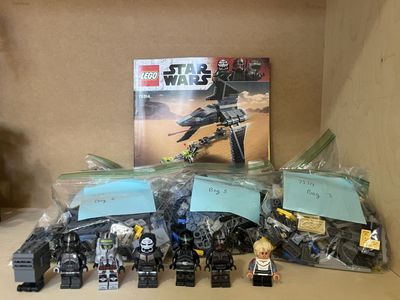 Lego Star Wars Bad Batch Attack Shuttle + BONUS Omega Minifigure (open to offers)