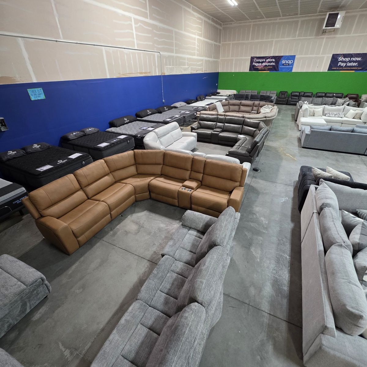 POWER RECLINING SECTIONALS – JUST IN
