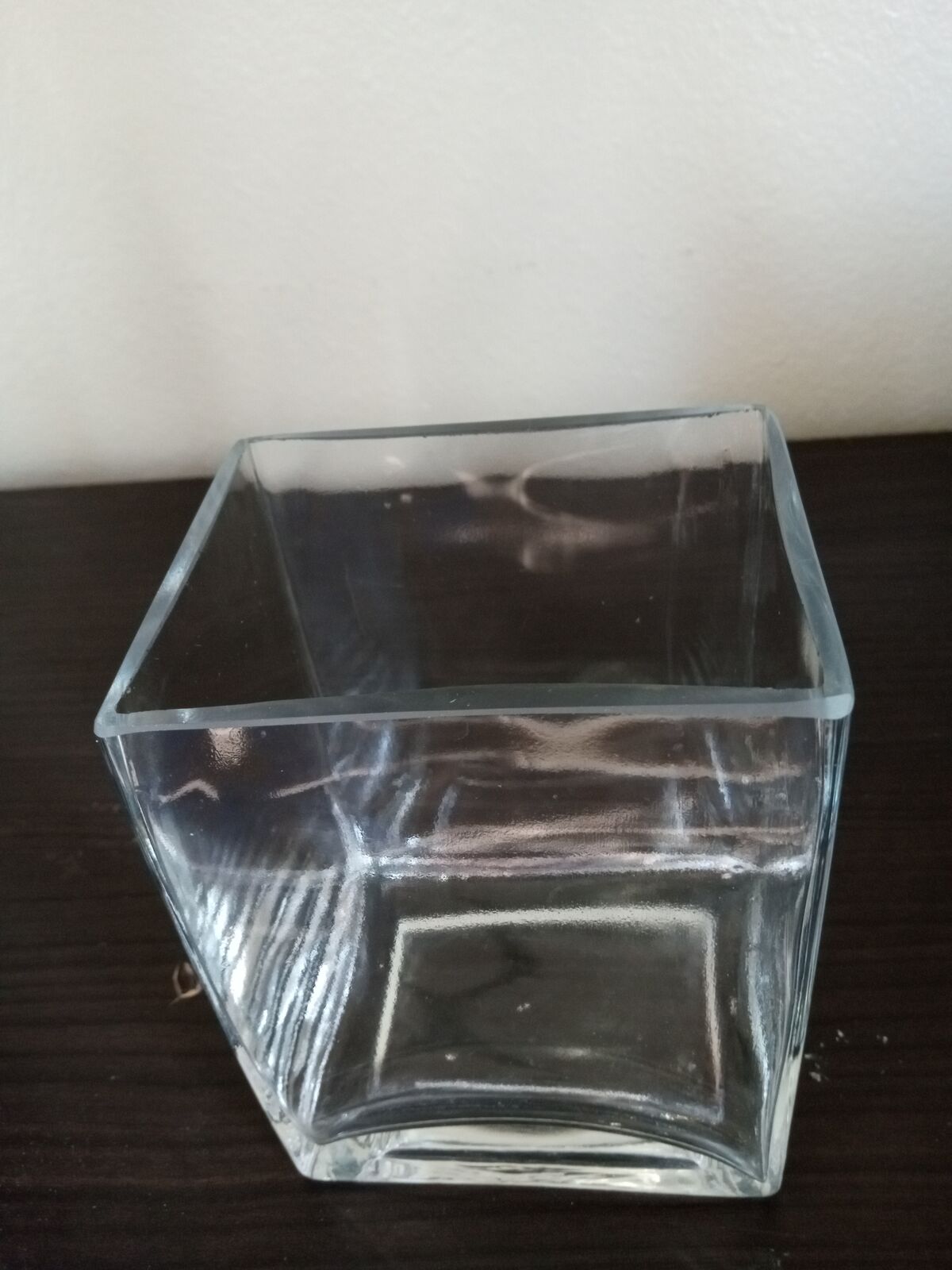 Flower vases several glass one Green glass one ceramic $6.00 each glass rose vase