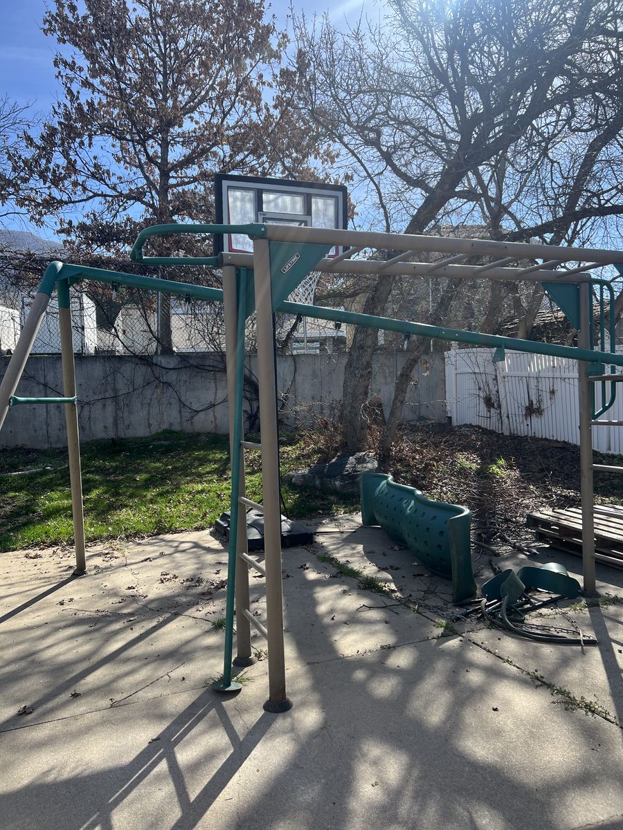 Metal Lifetime Swing Set